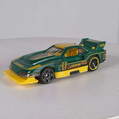 2022 Hot Wheels GT Scorcher 59/250 Retro Racers Green & Yellow Die-Cast Toy Car