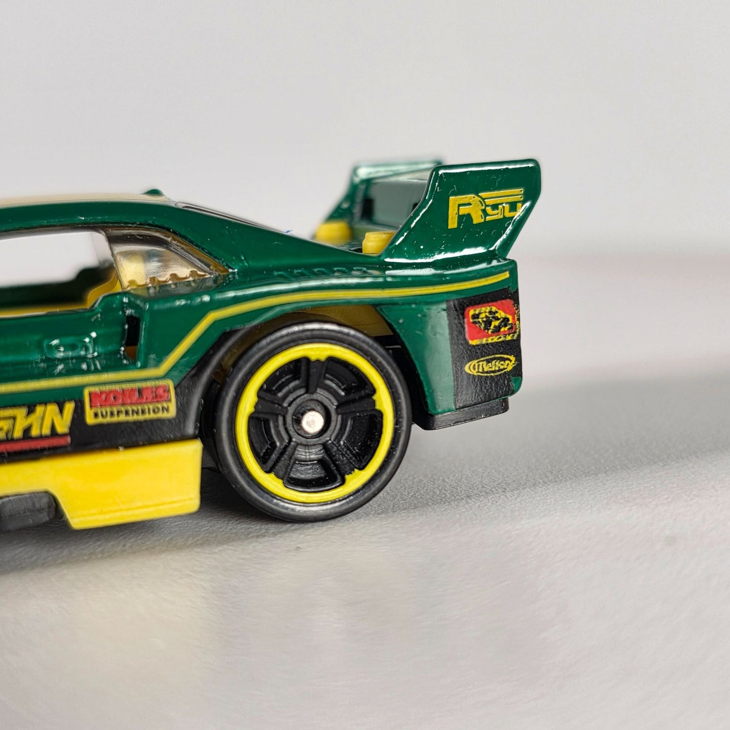2022 Hot Wheels GT Scorcher 59/250 Retro Racers Green & Yellow Die-Cast Toy Car