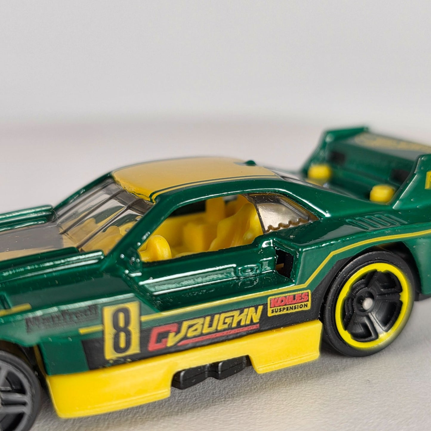 2022 Hot Wheels GT Scorcher 59/250 Retro Racers Green & Yellow Die-Cast Toy Car