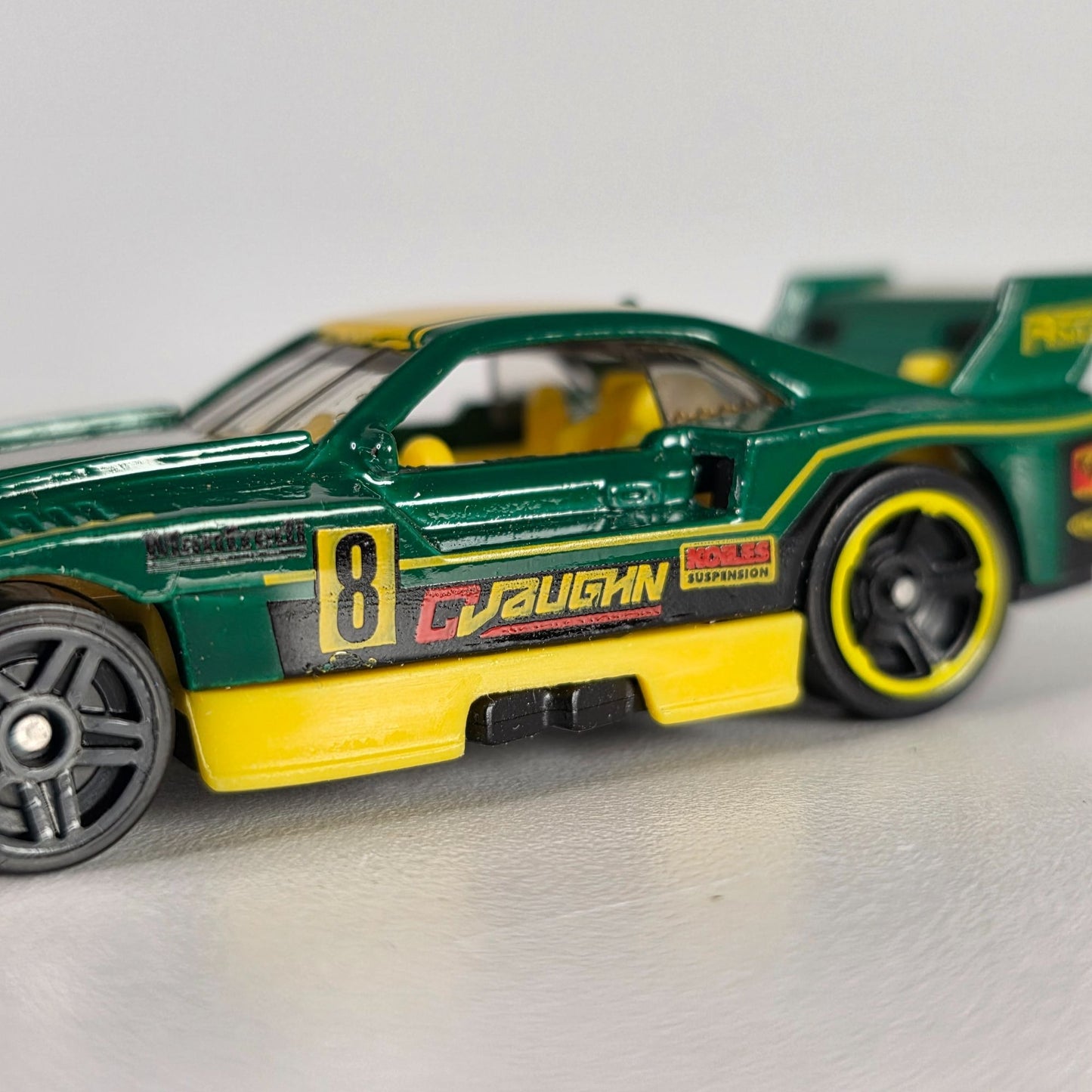 2022 Hot Wheels GT Scorcher 59/250 Retro Racers Green & Yellow Die-Cast Toy Car