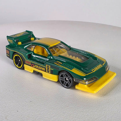 2022 Hot Wheels GT Scorcher 59/250 Retro Racers Green & Yellow Die-Cast Toy Car