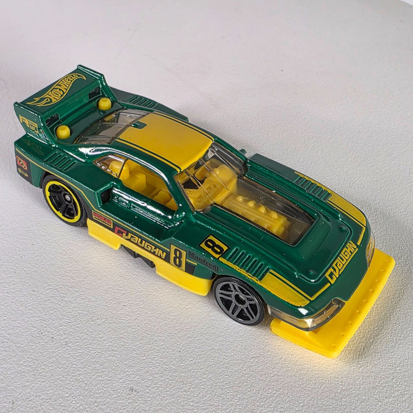 2022 Hot Wheels GT Scorcher 59/250 Retro Racers Green & Yellow Die-Cast Toy Car