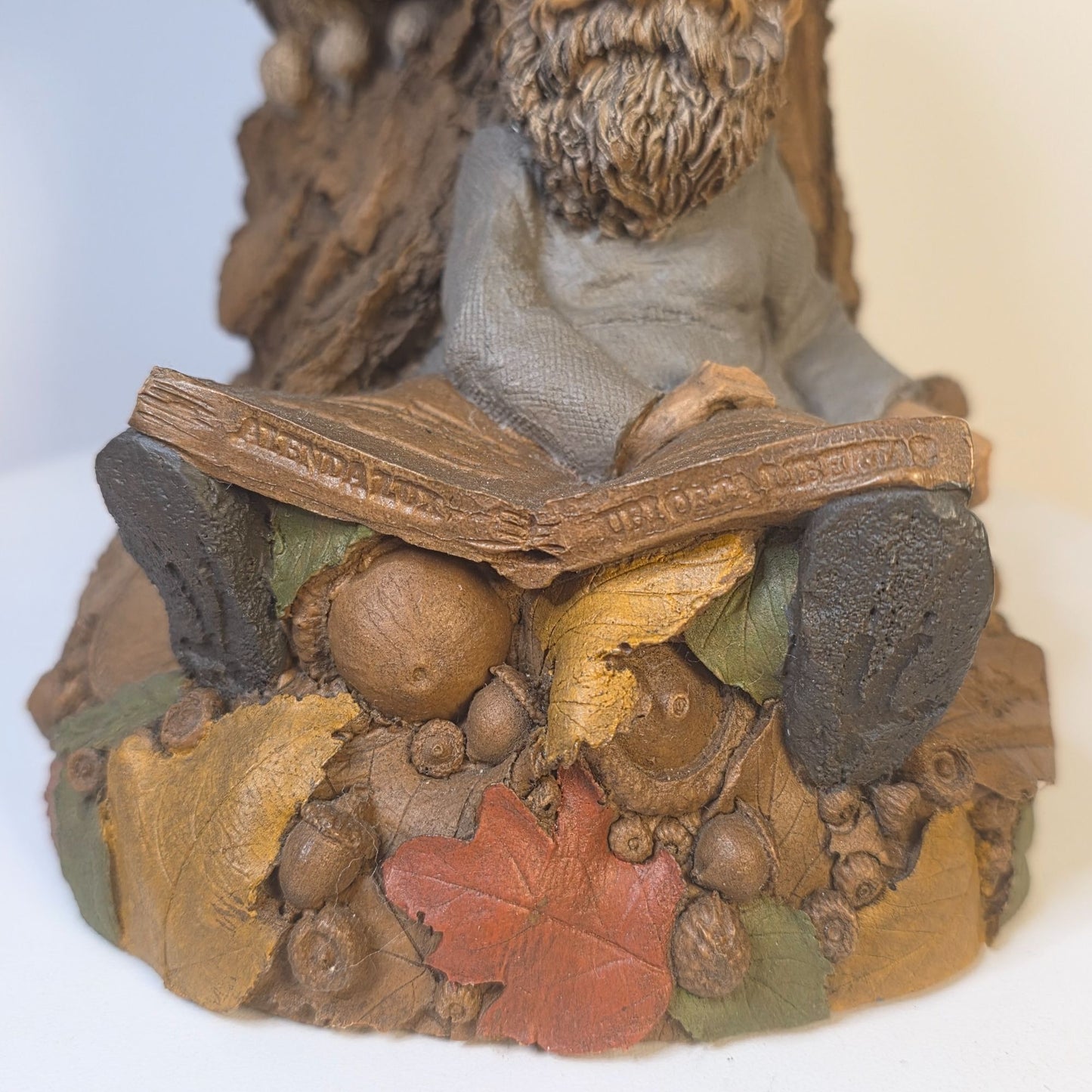 Tom Clark Gnome "Wise & Wonderful" Owl Figurine 1995 Retired First Edition SN #6321 Handcrafted Made In USA