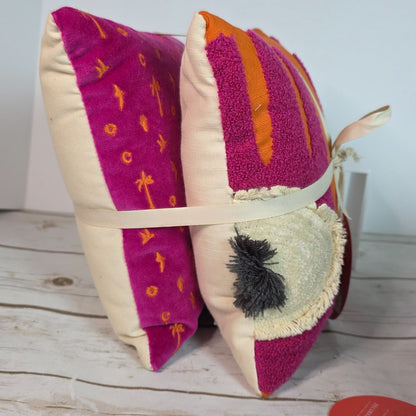 Opalhouse Jungalow 2-Pack(2) Mini Decorative Pillows With "Wild" & "Mild" Text