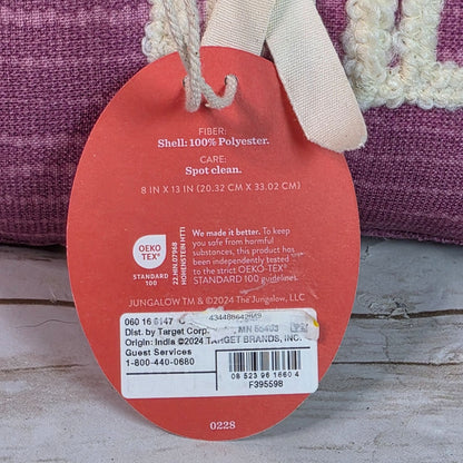 Opalhouse Jungalow 2-Pack(2) Mini Decorative Pillows With "Wild" & "Mild" Text