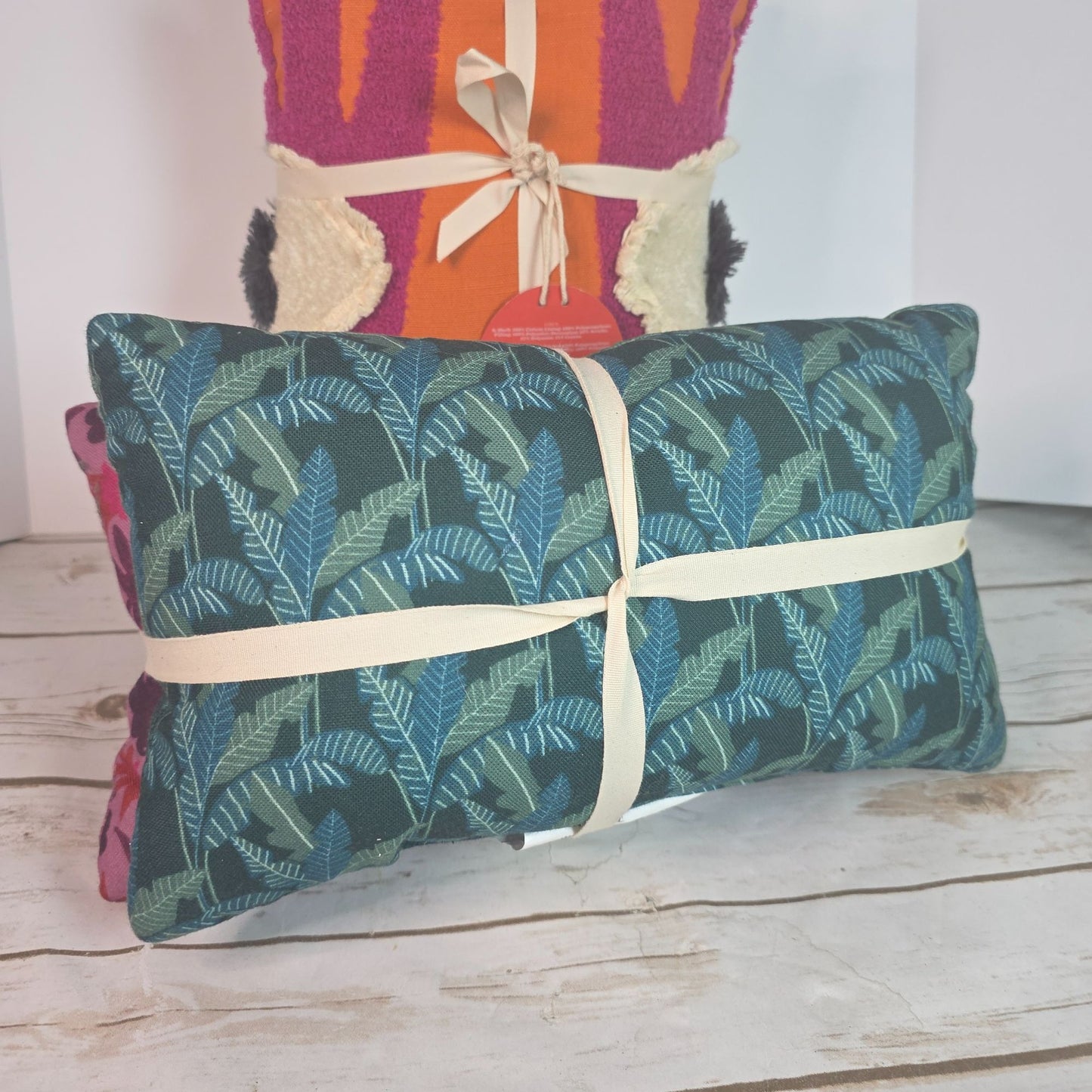 Opalhouse Jungalow 2-Pack(2) Mini Decorative Pillows With "Wild" & "Mild" Text