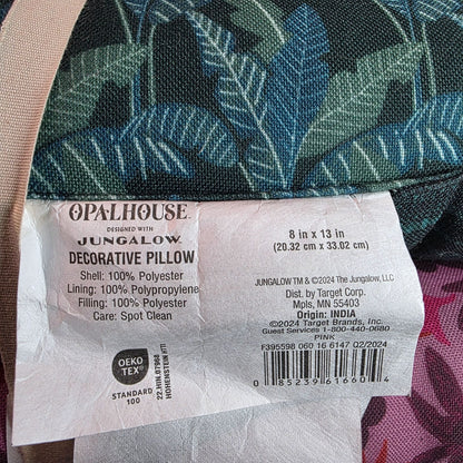 Opalhouse Jungalow 2-Pack(2) Mini Decorative Pillows With "Wild" & "Mild" Text