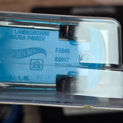 Hot Wheels 71 Lamborghini Miura SV 78/250 Limited Edition Die-Cast Car