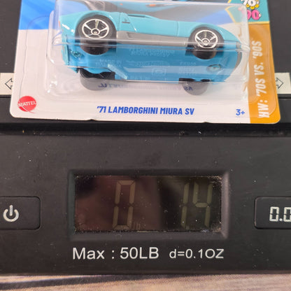 Hot Wheels 71 Lamborghini Miura SV 78/250 Limited Edition Die-Cast Car