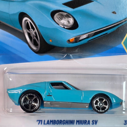 Hot Wheels 71 Lamborghini Miura SV 78/250 Limited Edition Die-Cast Car
