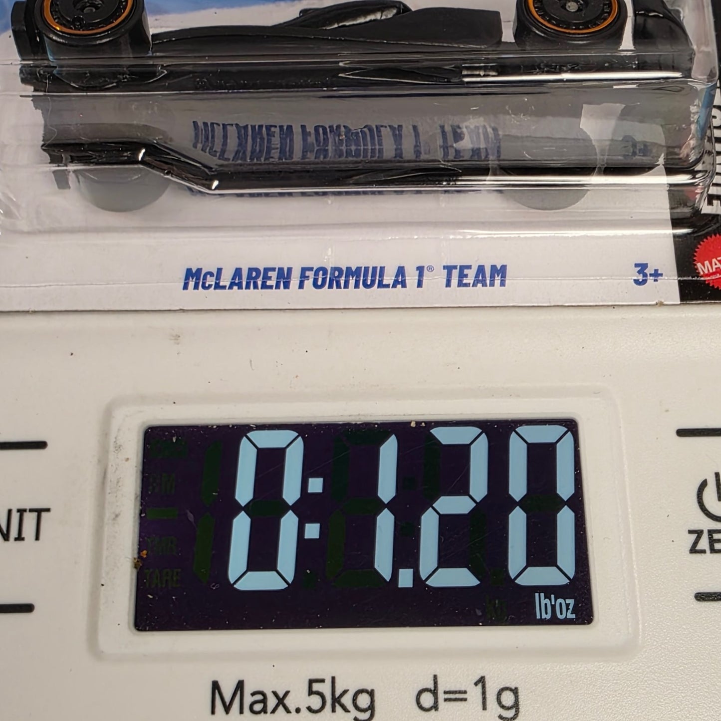 Hot Wheels F1 FORMULA 1 TEAM 1/5 MCLAREN #20/250 Diecast NEW SEALED