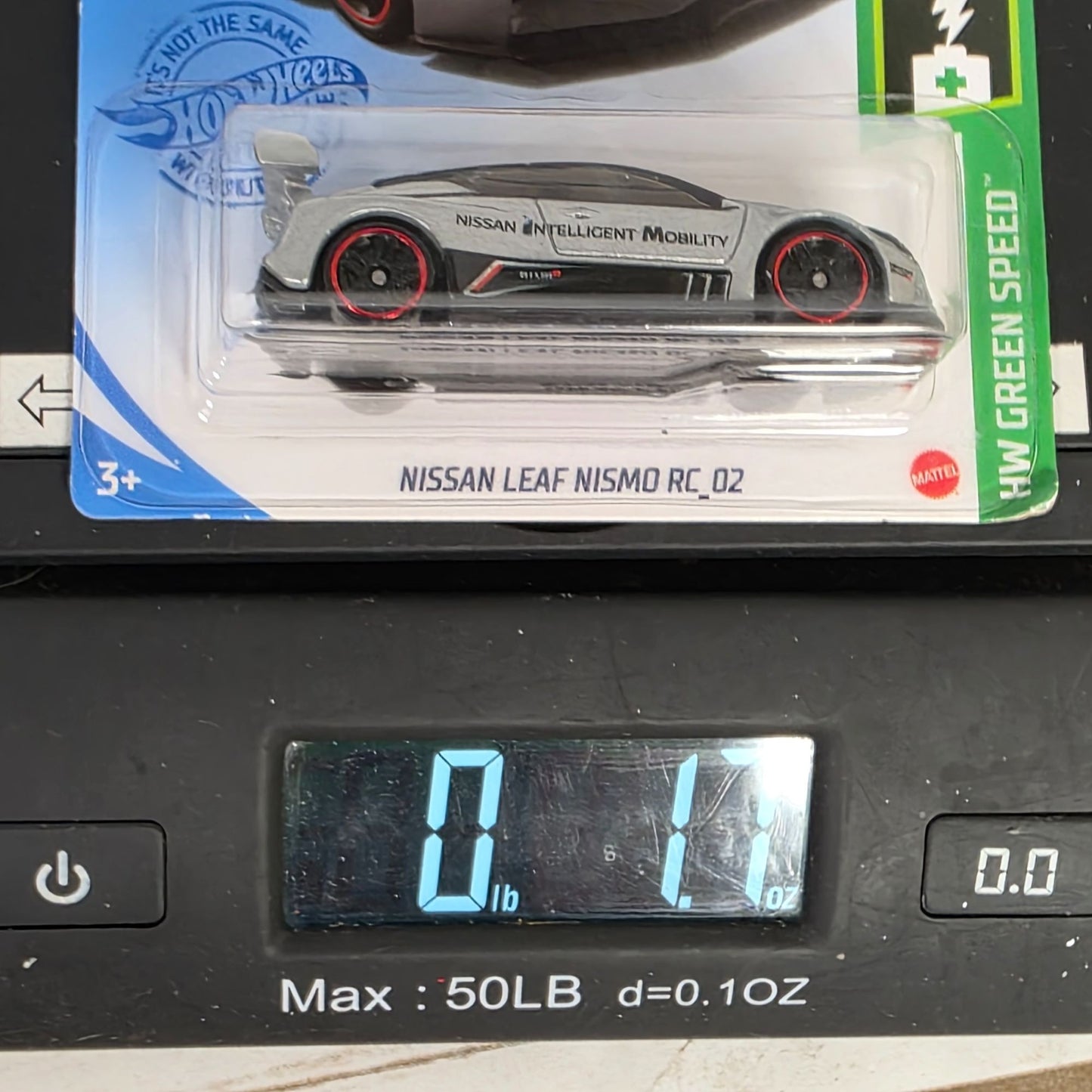 Hot Wheels Nissan Leaf Nismo RC_02 Die-Cast Car New For 2021