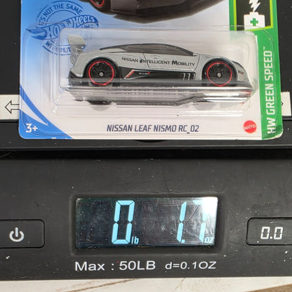 Hot Wheels Nissan Leaf Nismo RC_02 Die-Cast Car New For 2021