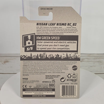 Hot Wheels Nissan Leaf Nismo RC_02 Die-Cast Car New For 2021