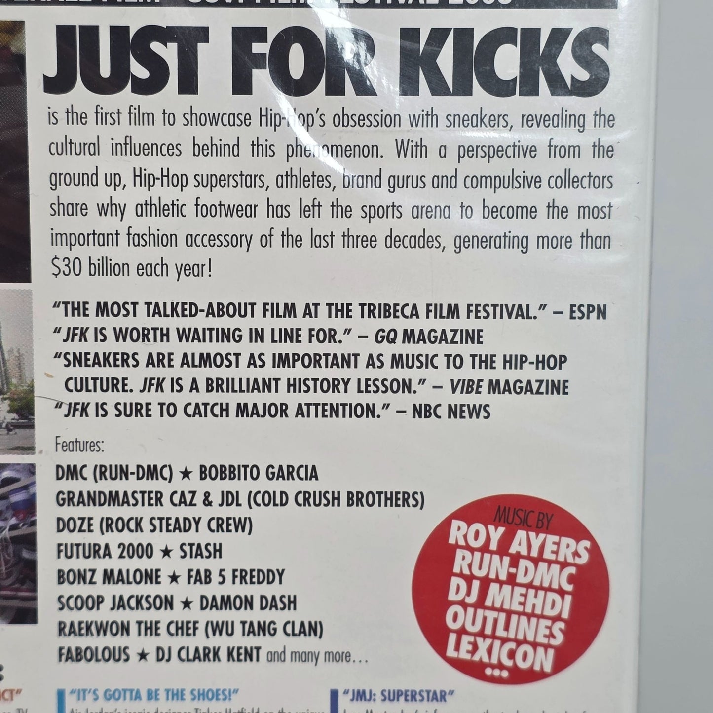 Just For Kicks DVD Documentary On Sneakers & Hip-Hop Culture