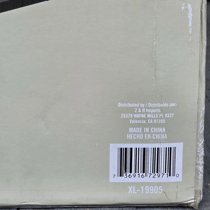 Monteaux Lighting Outdoor Wall Lantern Black Finish & Clear Glass 12.5 In X 25 In X 13.5 In