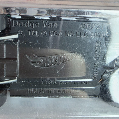 Hot Wheels Dodge Van HW Racing Die-Cast Vehicle 248/250 Limited Lifetime Warranty Collectible