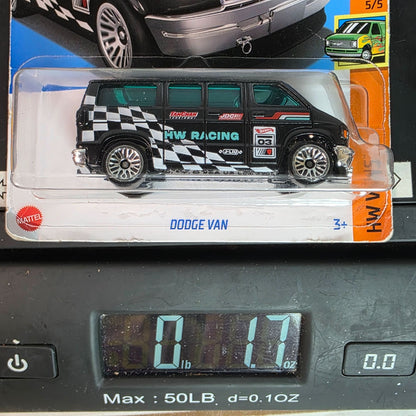 Hot Wheels Dodge Van HW Racing Die-Cast Vehicle 248/250 Limited Lifetime Warranty Collectible