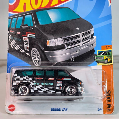 Hot Wheels Dodge Van HW Racing Die-Cast Vehicle 248/250 Limited Lifetime Warranty Collectible