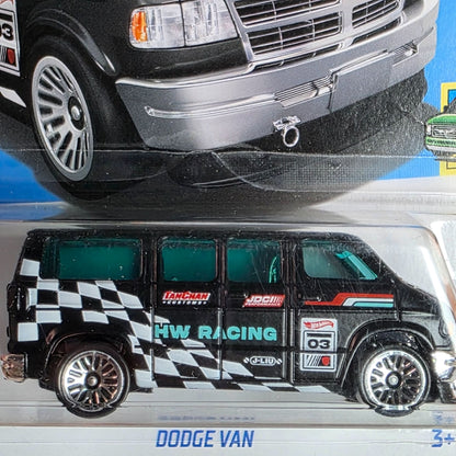 Hot Wheels Dodge Van HW Racing Die-Cast Vehicle 248/250 Limited Lifetime Warranty Collectible