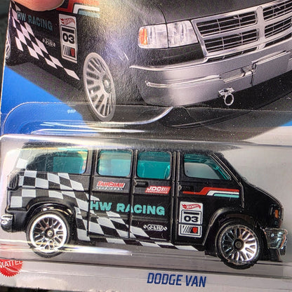 Hot Wheels Dodge Van HW Racing Die-Cast Vehicle 248/250 Limited Lifetime Warranty Collectible
