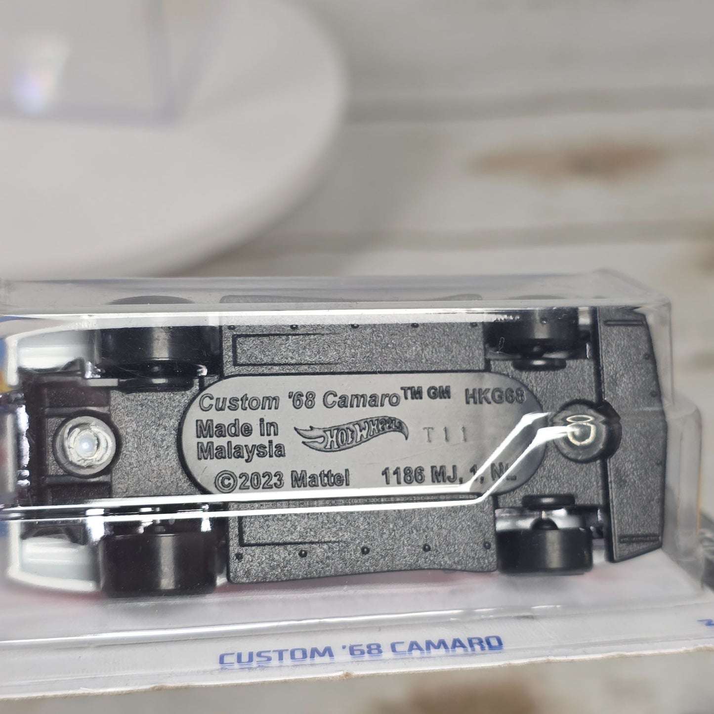 Hot Wheels Custom 68 Camaro Die-Cast Car Red/White Limited Edition 81/250 7/10 HW Modified Series