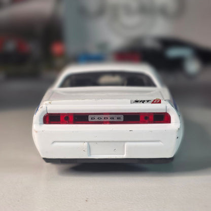 Jada 1/32 2012 Dodge Challenger SRT8 State Patrol Trooper White Blue Loose