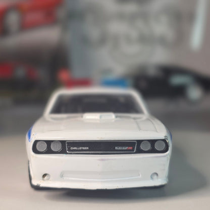 Jada 1/32 2012 Dodge Challenger SRT8 State Patrol Trooper White Blue Loose