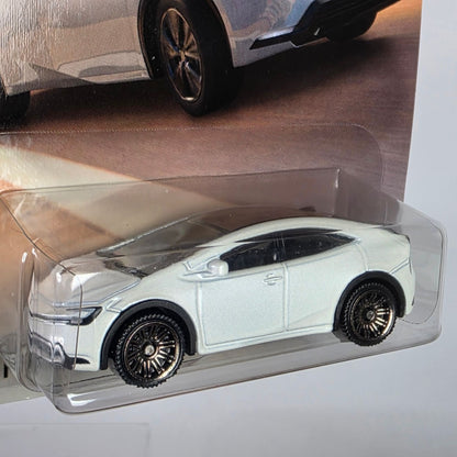 2023 Matchbox Toyota Prius Prime Diecast Car 102/125 White 1:64 Scale Mattel Official Licensed Product