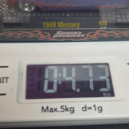 M2 Machines 1949 Mercury Ground Pounders Purple Flames Sealed New #82161