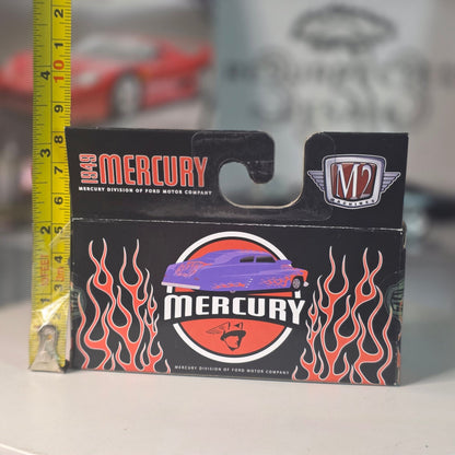 M2 Machines 1949 Mercury Ground Pounders Purple Flames Sealed New #82161