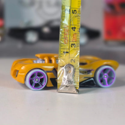 Hot Wheels 16 Angels Orange Purple Flames Exotic Racer Malaysia 2013 Loose