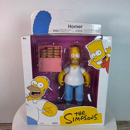 The Simpsons Homer Action Figure With Donut Accessory By Jakks Pacific
