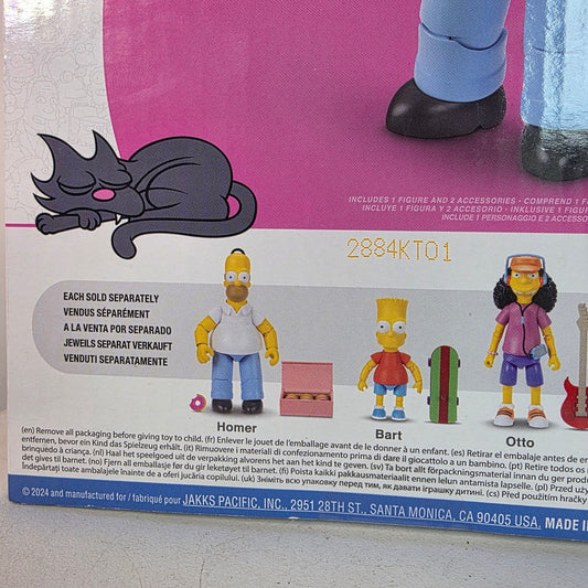 The Simpsons Homer Action Figure With Donut Accessory By Jakks Pacific