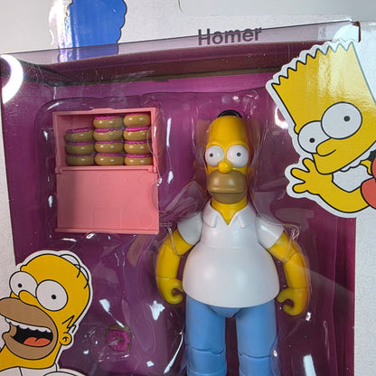 The Simpsons Homer Action Figure With Donut Accessory By Jakks Pacific