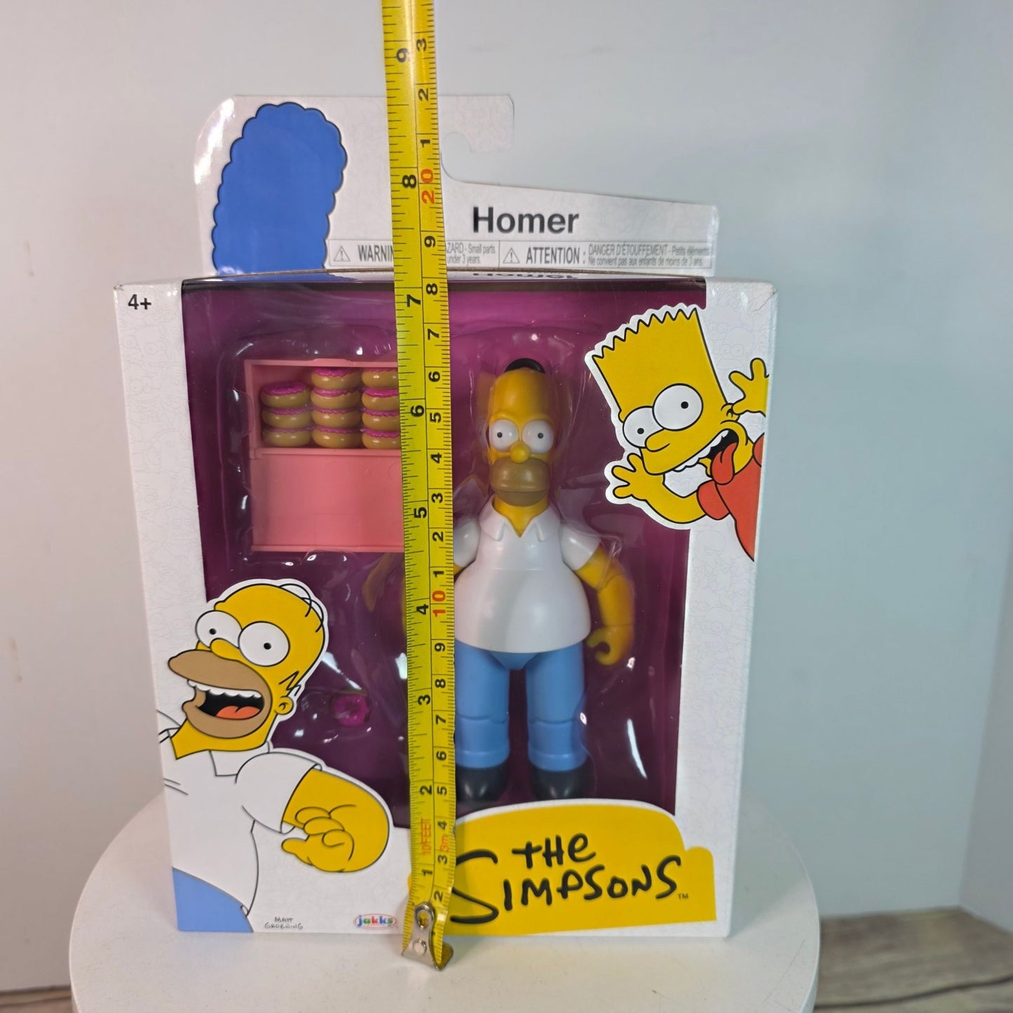 The Simpsons Homer Action Figure With Donut Accessory By Jakks Pacific
