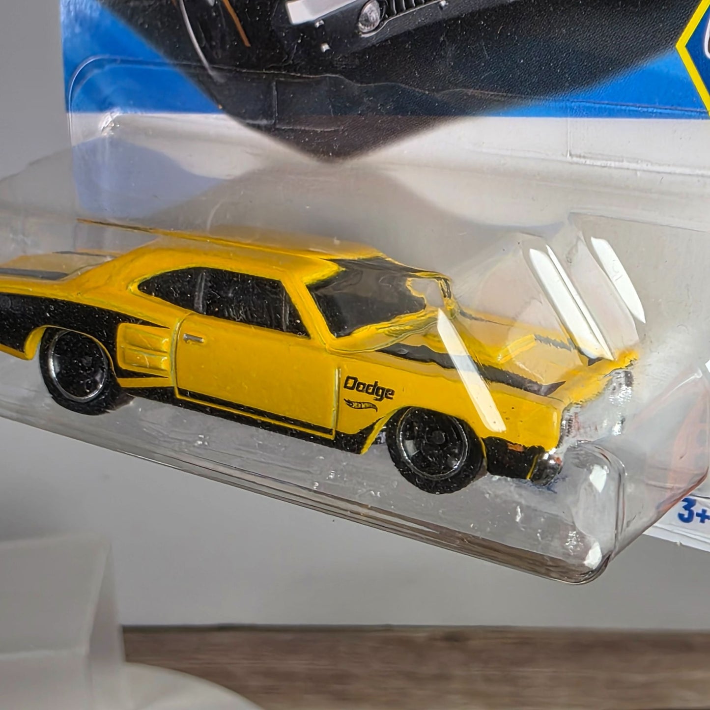 Hot Wheels 69 Dodge Coronet Superbee Yellow Die-Cast Car