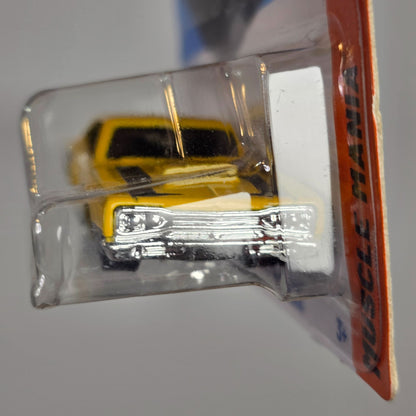 Hot Wheels 69 Dodge Coronet Superbee Yellow Die-Cast Car