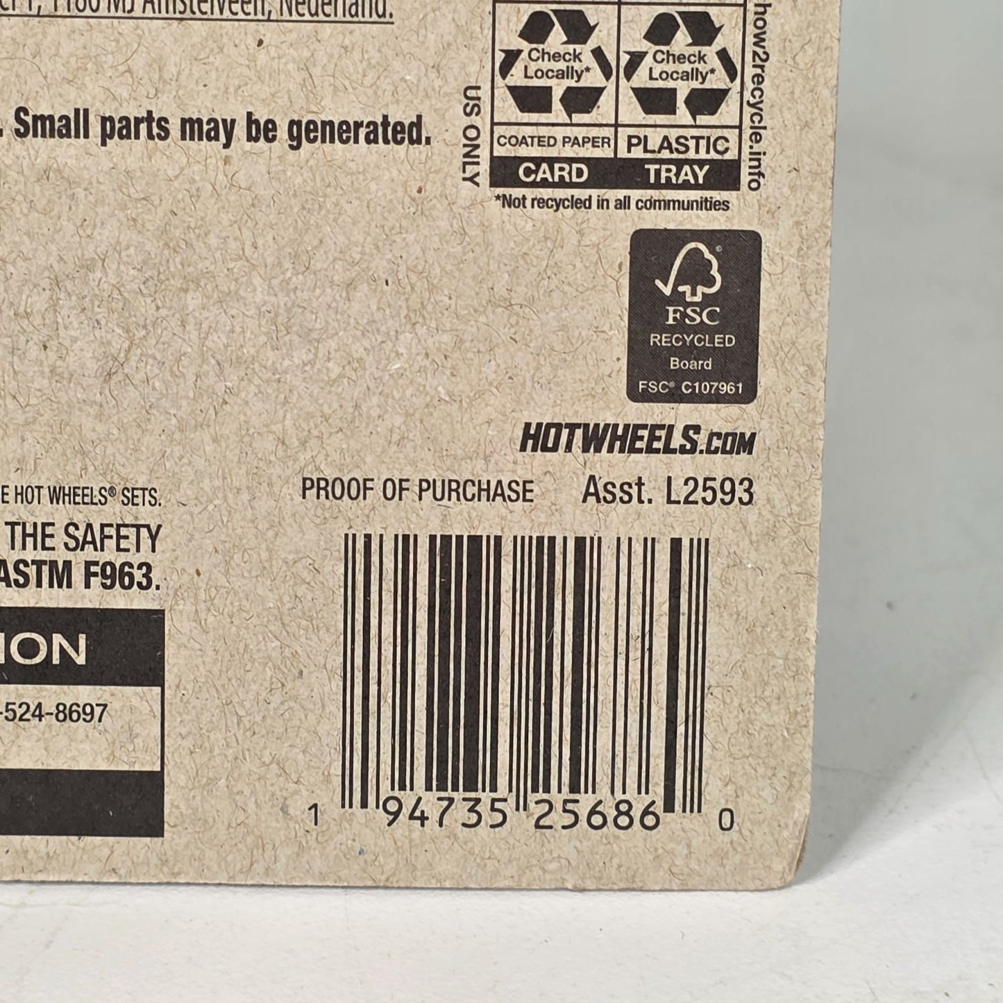 Hot Wheels 67 Ford Mustang Coupe 1:64 Scale Model Car