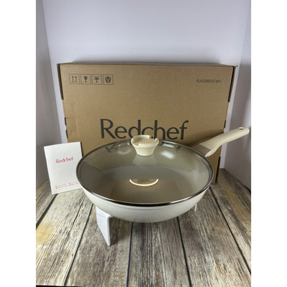 Redchef Ceramic Nonstick Frying Pan With Lid 11" Induction Compatible Versatile Cooking Surface