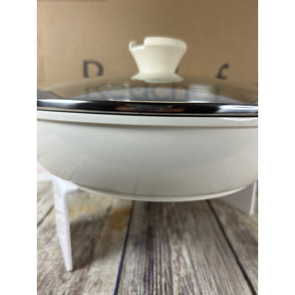 Redchef Ceramic Nonstick Frying Pan With Lid 11" Induction Compatible Versatile Cooking Surface