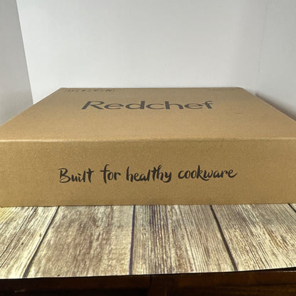 Redchef Ceramic Nonstick Frying Pan With Lid 11" Induction Compatible Versatile Cooking Surface