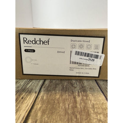 Redchef Ceramic Nonstick Frying Pan With Lid 11" Induction Compatible Versatile Cooking Surface