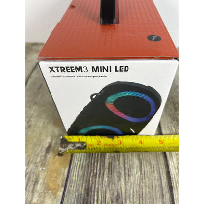 Xtreem3 Mini LED Portable Wireless Speaker With 15 Hours Of Playtime
