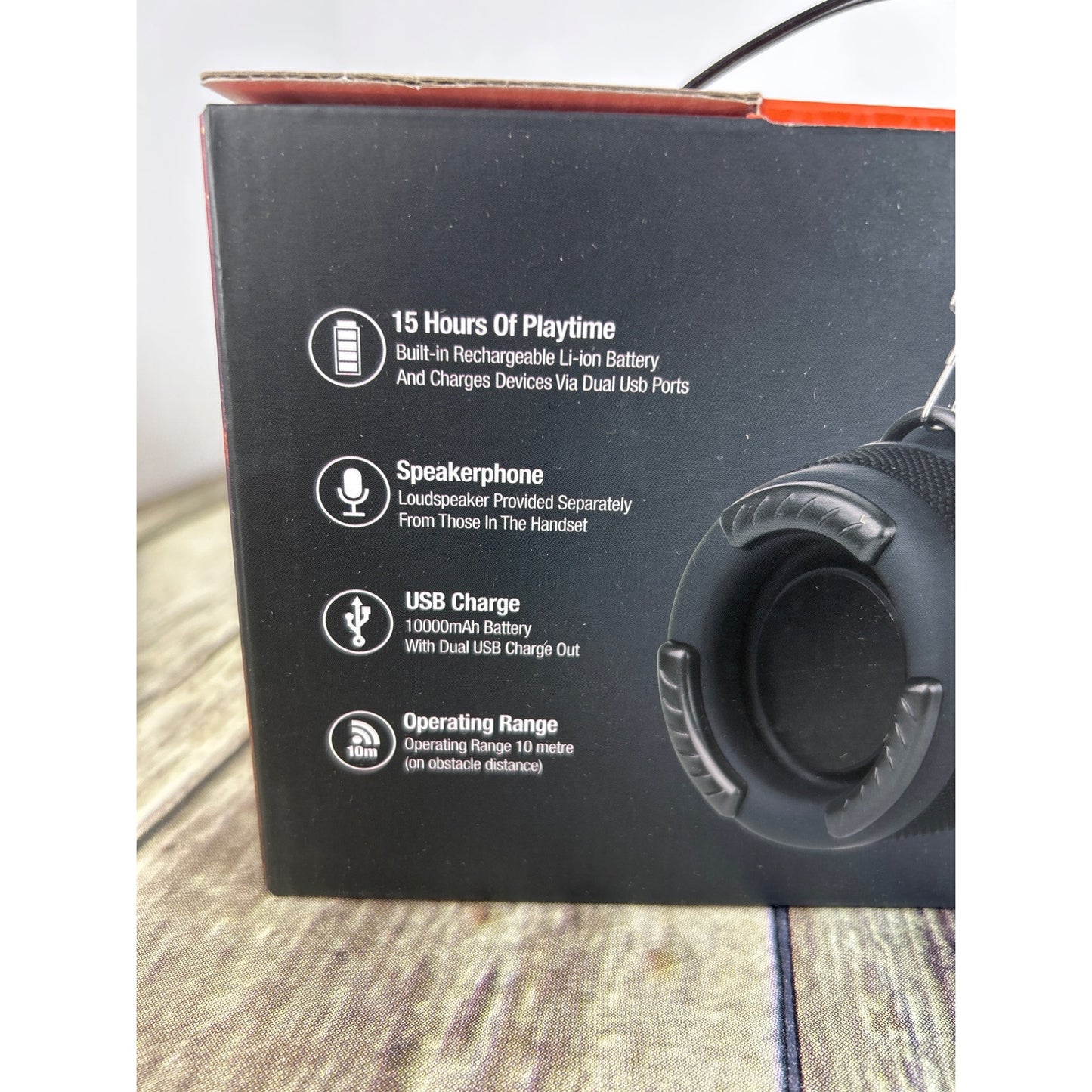 Xtreem3 Mini LED Portable Wireless Speaker With 15 Hours Of Playtime