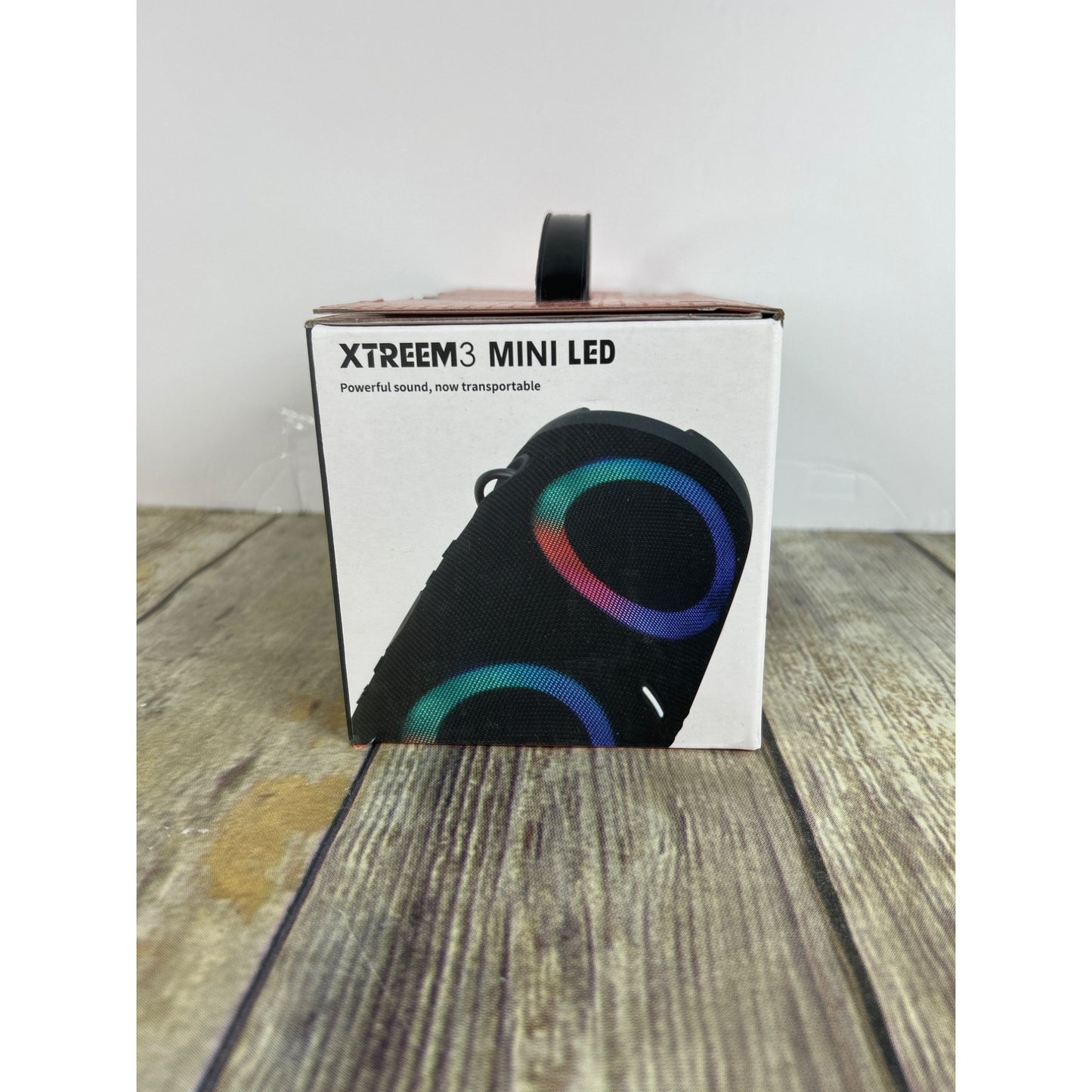 Xtreem3 Mini LED Portable Wireless Speaker With 15 Hours Of Playtime