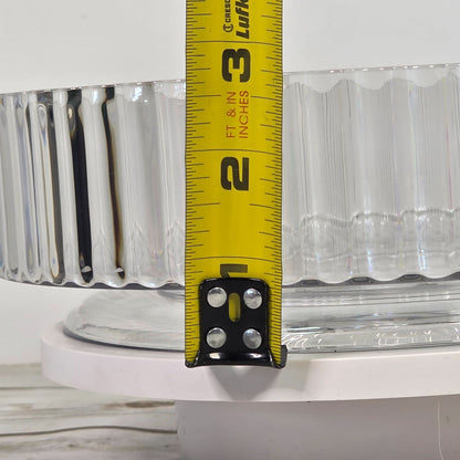 TARGET Lazy Suzan Clear Rotating Storage Tray 10" Diameter For Organizing & Display