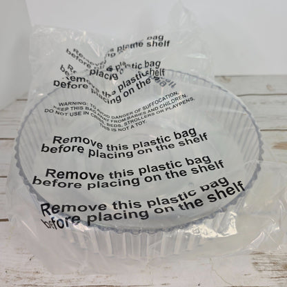 TARGET Lazy Suzan Clear Rotating Storage Tray 10" Diameter For Organizing & Display