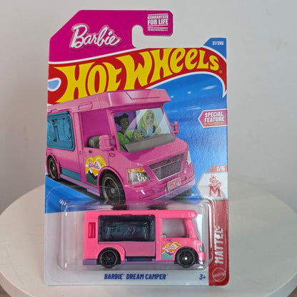 Hot Wheels 2026 Case B Mainline Barbie Dream Camper Long Card
