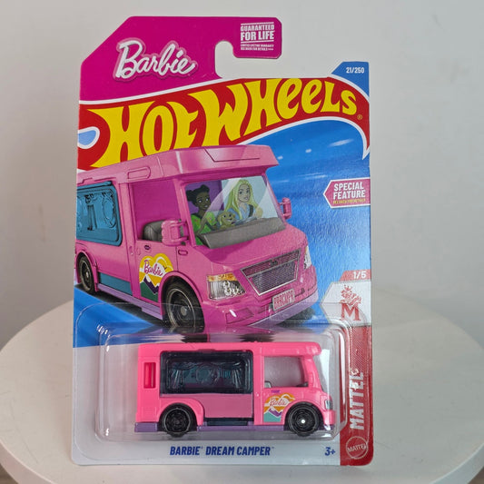 Hot Wheels 2026 Case B Mainline Barbie Dream Camper Long Card